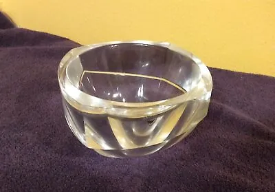 Vintage Signed & Numbered Orrefors Crystal Bowl. 5.3 Lbs. • $25