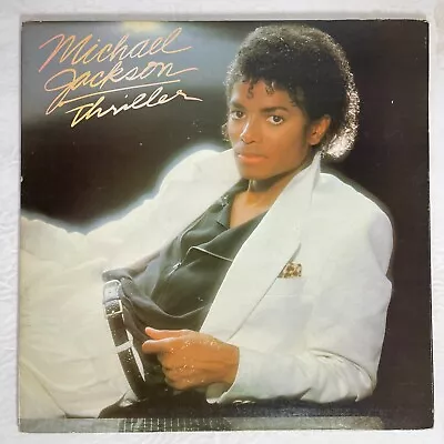 Michael Jackson – Thriller Vinyl LP 1982 Epic–QE 38112 1st US Pressing Misprint • $999.99