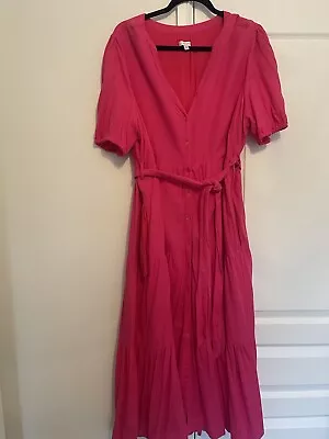 Pink Maxi Dress: W-Lane - Size 18 • $10