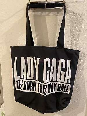 Lady Gaga Born This Way Ball Merch Tote Bag • £28.22