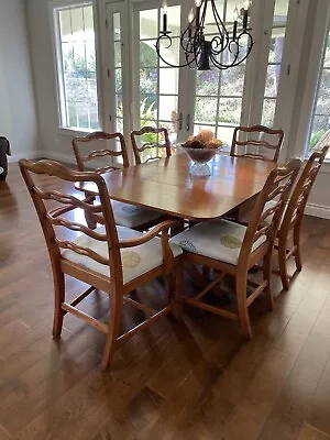 Duncan Phyfe Mahogany Circa 1930s Dining Table Vintage Excellent Condition • $4000