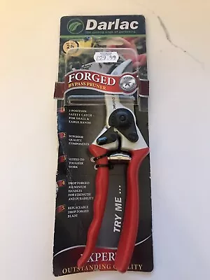 Darlac DP1036 Expert Drop Forged Bypass Garden Pruner Secateurs  Cutter 25mm New • £18.95