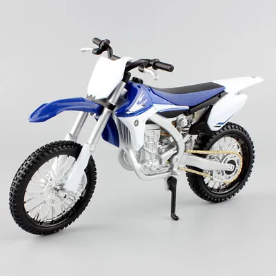 1:12 Scale Maisto Yamaha YZ450F Motocross Dirt Bike Diecast Motorcycle Model Toy • $25.42