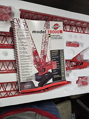 Manitowoc Model 18000 Crawler Crane- Demont • $2000