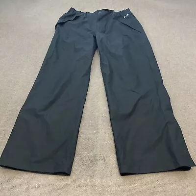 Oakley Golf Trousers Black Straight Rain Trousers Pants Men's Large 30  Inseam • $24.95