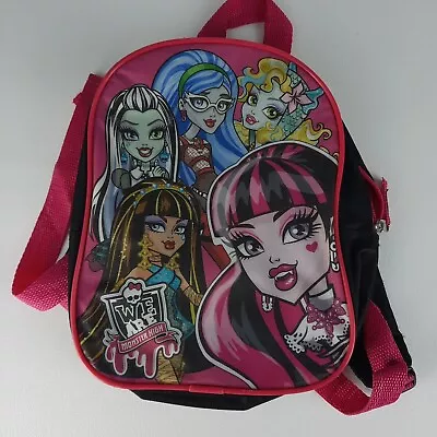 We Are Monster High Mini Girls Kids Backpack School Bag Pink • $7.99