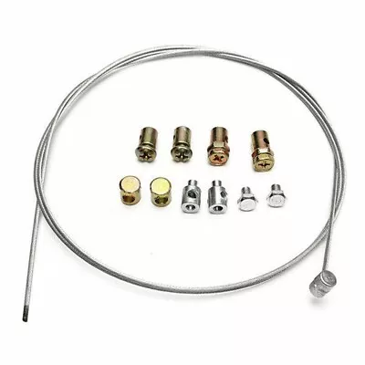 Universal Throttle Clutch Cable Repair Kit Lawnmower Rotovator Ride On Parts AU • £7.19