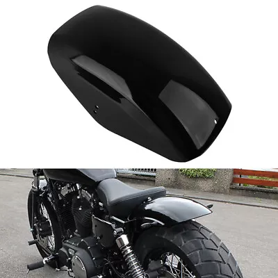 Vivid Black Motorcycle Rear Fender Mudguard For Harley Sportster XL 883 1200 • $40.99