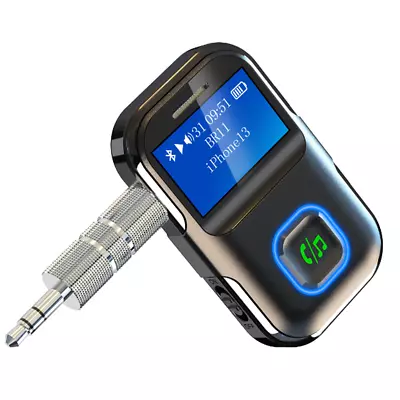 Bluetooth 5.3 Audio Receiver Adapter Car Music MP3 Player Portable Handsfree Kit • $34.99