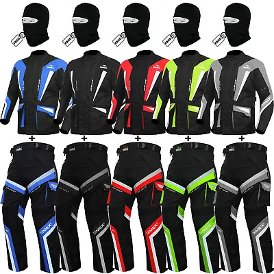 Dimex Mens Motorbike Suit Textile Waterproof Cordura Motorcycle Racing Jacket • £79.99