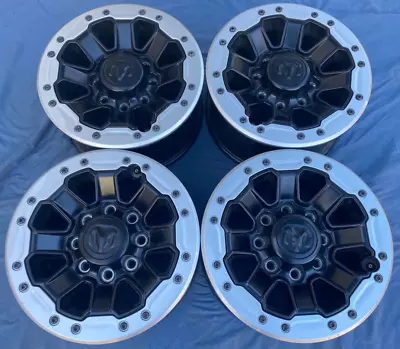 (4) 17  Ram 2500 3500 Power Wagon 75th Anniversary Beadlock Wheels Rims OEM 2073 • $1997