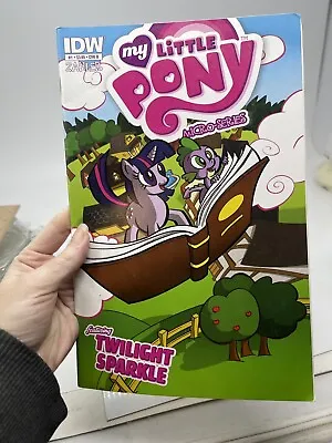 My Little Pony Micro-Series #1 B Zahler Variant IDW 2013 • $2.20