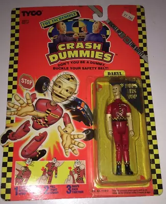 Vintage 1991 Crash Test Dummies “Spare Tire” Tyco New Sealed MOC • $40