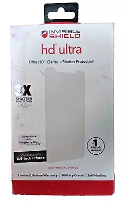 ZAGG Invisible Shield HD Ultra Clarity&shatter Protection For IPhone XS Max6.5  • $15