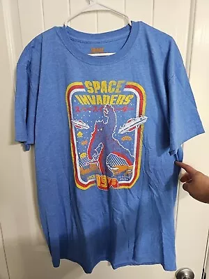 New Space Invaders Video Game T-shirt Men's XL  For The Old School Gamer • $12.99