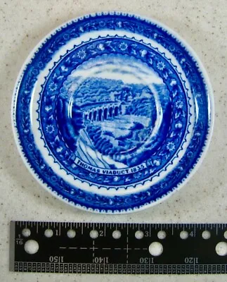 B&O Railroad Lamberton 1827-1927 China 4-1/2  Demitasse Saucer Centenary Pattern • $20