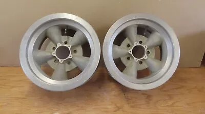 2 Vintage E-T Mag Wheel Aluminum Rims 14 X6  Torque Thrust 5x 4.75 Bolt Pattern • $149