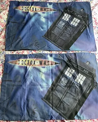 £7.99 • Buy Dr Who Pillow Case Pair To Match Duvet