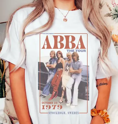 Retro A.B.B.A Shirt Abba Concert Shirt Pop Music Shirt Pop Disco Tee Pop Roc • $16.45