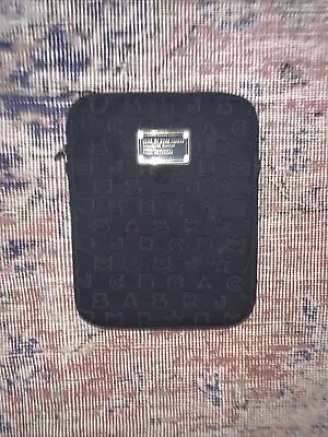 MARC BY MARC JACOBS Tablet IPad Neoprene Case Sleeve Black Dreamy Print • $30