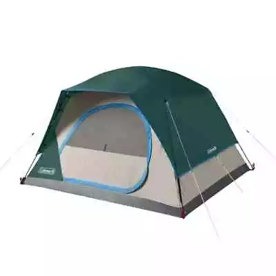 New In Box! Sealed! Coleman 4-Person Skydome Camping Tent Evergreen! • $59.99