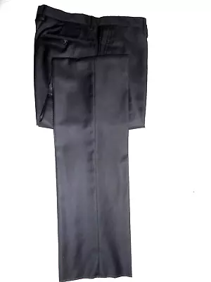 Hackett Super Quality Fine Material Slim Fit Black Suit Trousers Size Waist 36L • £34.99