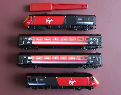 Hornby HST InterCity 125 Class 43 Virgin Train Set OO Gauge - Unboxed • £150