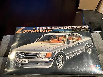 1983 Tamiya Mercedes-Benz 500SEC Lorinser Factory Sealed #24037 • $89.99