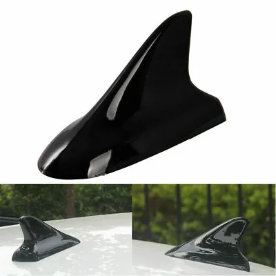 1* BLACK Shark Fin Car Roof Dummy Antenna Decor Aerial For Mercedes Models • $8.99