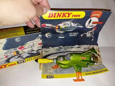 DINKY #351 U.F.O. INTERCEPTOR GERRY ANDERSON 1970 In Working Order Unrestored  • $150