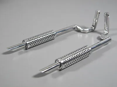 New Pair Vertial Rear Exhaust Pipe Tamiya RC1/10 Sand Scorcher Super Champ Buggy • $86.83