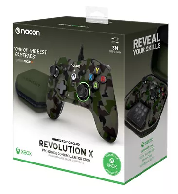 Nacon Limited Edition Camo Revolution X Pro Grade Controller For XSX XBOX *NEW* • $50