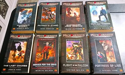 MechWarrior Dark Age 8 Novel Lot Mech Warrior Books - Battletech Science Fiction • $32