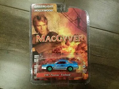 Greenlight 1:64 Hollywood Macgyver 1986 Pontiac Firebird 44770-d Chase Car • $33.99