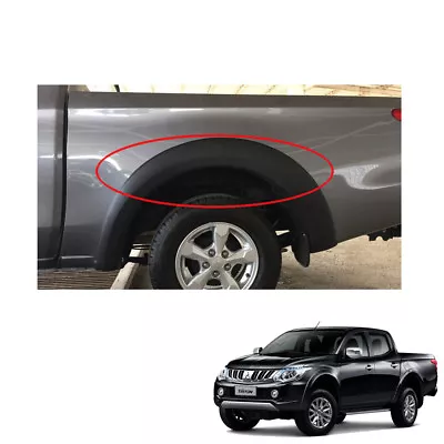 Fits Mitsubishi L200 Triton 15 17 Rear Fender Flares Wheel Black 4 Doors 2Pc • $137.20