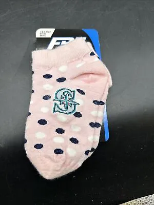 1 PAIR MLB Seattle Mariners Baseball Socks Size Toddler 3-8 NEW • $10.99