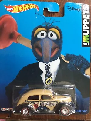 New Factory Sealed 2014 Hot Wheels FAT FENDERED '40 GONZO The Muppet Series • $10