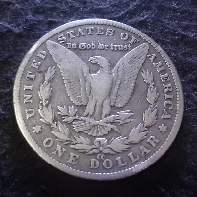 1882-CC Morgan Silver Dollar - Solid Fine F Details From The Carson City Mint • $189.95