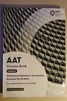 AAT Business Tax FA2020-Professional  Diploma In Accounting-Level 4-BPP-Course • £9