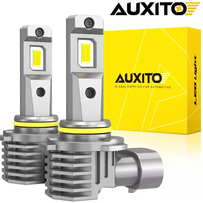 AUXITO 9005 HB3 LED Headlight Kit Combo Bulb High Low Beam Super White 6500K • $25.99