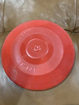 Vintage 1966 Wham-O Regular Frisbee Flying Disc Red • $8.99