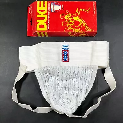 Vintage  The  DUKE Athletic Supporter Jockstrap Mens Size S Made In USA 1970s • $75