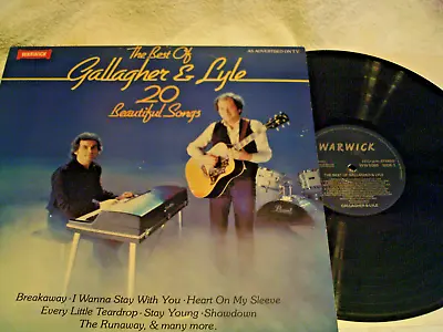 The Best Of Gallagher & Lyle - 20 Beautiful Songs - 12  Vinyl Lp • £1.99