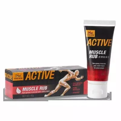 Balm Tiger 60g Active Muscle Rub Muscular Balm Neck Muscle Pain Relief Warm • $22.70