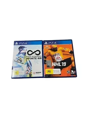 $19 • Buy NHL 2019 & Mark McMorris Infinite Air Play Station PS4 Games Sports Games