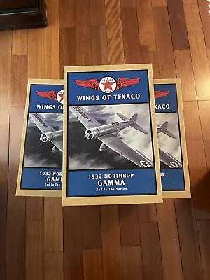 Ertl Wings Of Texaco Airplane Bank 1932 Northrop Gamma 2nd In The Series Plane • $15