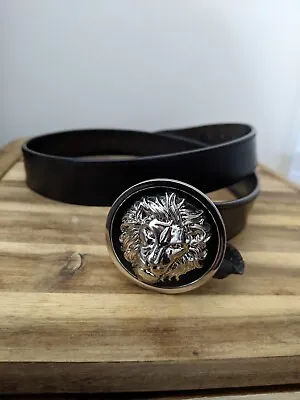 Versace Lionhead Belt • $200