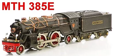 MTH 385E Traditional Steam Loco Early Production Standard Gauge Black Crackle C8 • $521.60