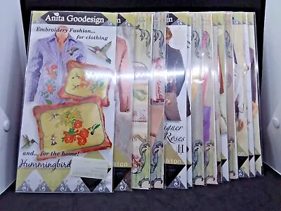 Various Anita Goodesign Embroidery Machine Design CDs For Fashion Clothing &Home • $12.49