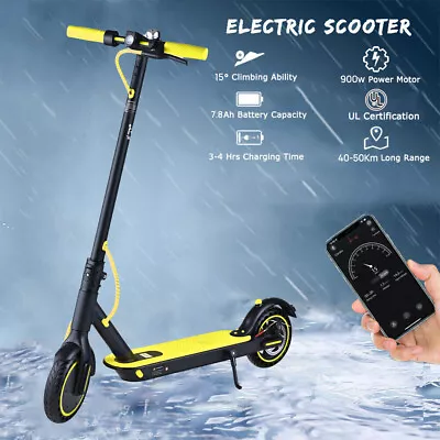 ⭐ 2024 Portable 900W 40KM/H 50KM Electric Scooter Adult Foldable Travel E Bike • $405.99